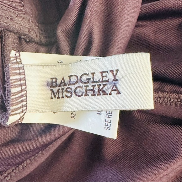 BADGLEY MISCHKA MAILLOT SLIMMING ONE PIECE DEEP PLUNGE SWIMSUIT SIZE 4 - Picture 11 of 13